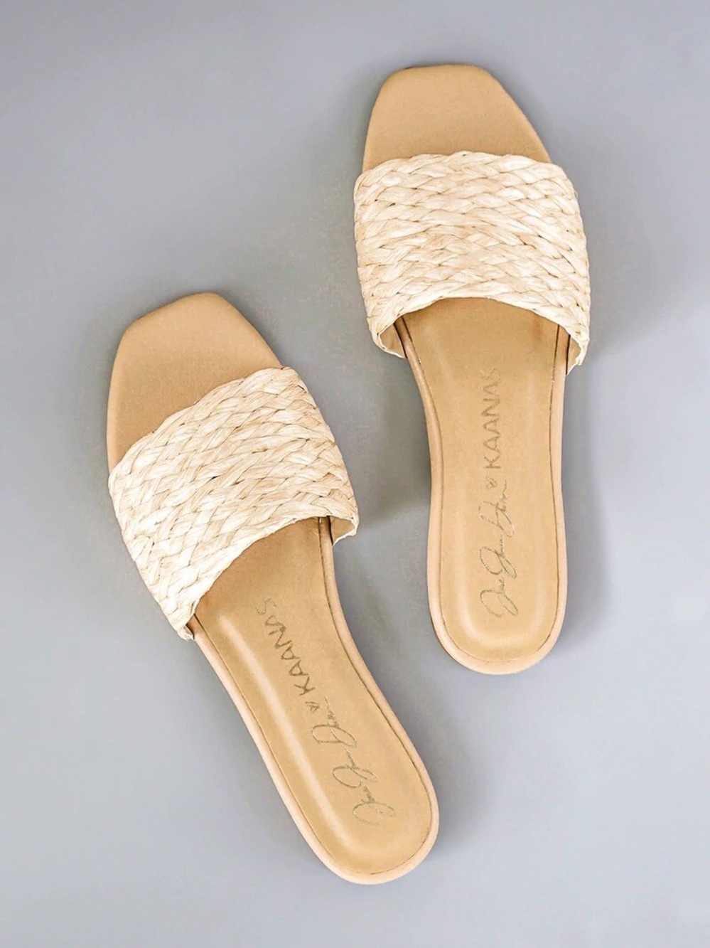 Kaanas Raffia Sandals 8